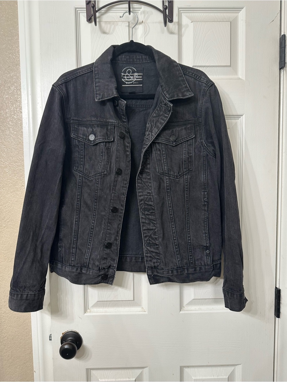 Treasure & Bond Black Denim Jacket